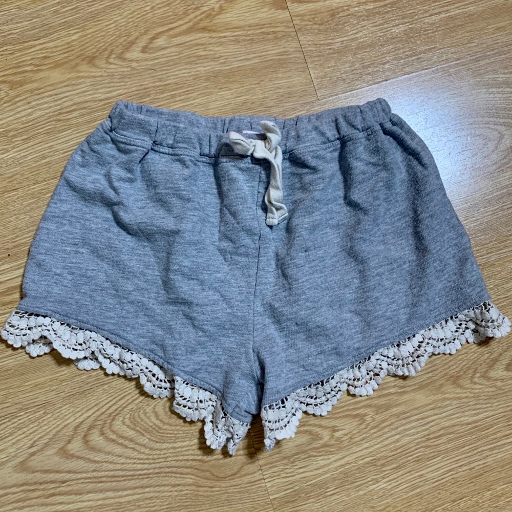 ME.N.U Eyelet Trim Shorts